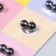 Magnetic balls "Black" set 2 pcs d = 1.5 cm