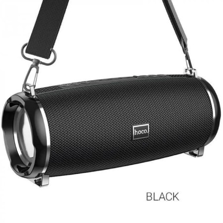 Portable column Hoco HC2, 10 W, 2400 mAh, BT5.0, Microsd, USB, AUX, FM radio, black-1