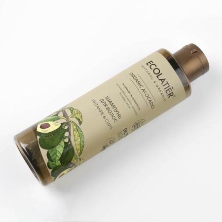 Hair shampoo Ecolatier Green "Nutrition & Strength", 250 ml-2