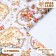 Glossy packaging paper "Knock on White", 70 x 100 cm