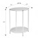 Journal table Beautystyle 21, 470x470x610, White/White