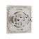 Single Luazon Lighting "Antei", 16 a, hidden, with salary, silver