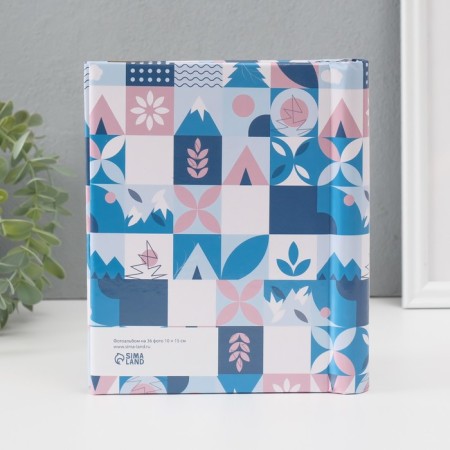 Photo album magnetic 10 sheets "Scandinavian motifs" 2x16x19 cm-2