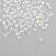 Glass beads 4 mm "drip. Ice fog" 10 g
