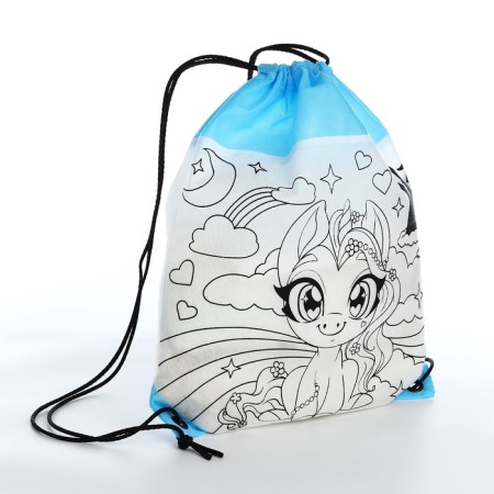 Bag for painting "Pony" 34x40 cm, spanbond-3