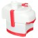 Jobloma "Belomo SVSHPP-302", centrifugal, 250 watts, 1 speed, white-red