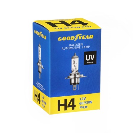 Car lamp Hoodyear, H4, 12 V, 60/55 W-2