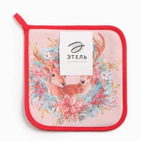 Task "Fairy Tale Deer" 19x19cm, 100% cotton, Vatin 250g/m2-7