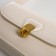 Female bag Textura, small size, milk color