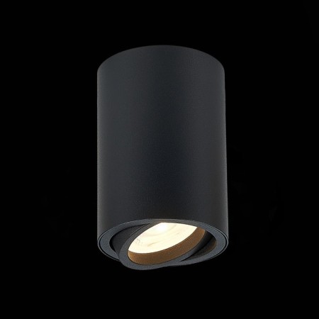 Ceiling lamp ST LUCE. ST108.407.01. 1x50 W, GU10, 7x7x10 cm, black color-1