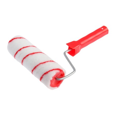 Lom roller, polyamide, 180 mm, handle d = 6 mm, d = 48 mm, pile 12 mm