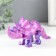 Souvenir-Antistress "Triceratops Terenty" 13.5x3.5x7.5 cm, lilac