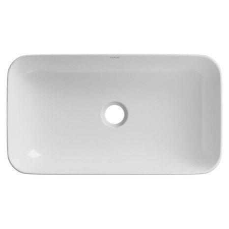 Haling shell Wave Promo, rectangular, white color, 60.5x35x14 cm-1