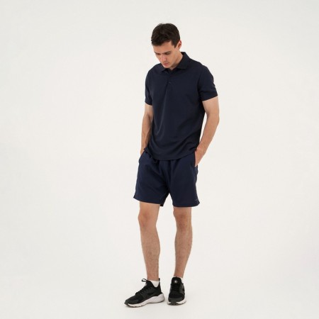 T -shirt Polo Male Sports, size M (48), blue color-5