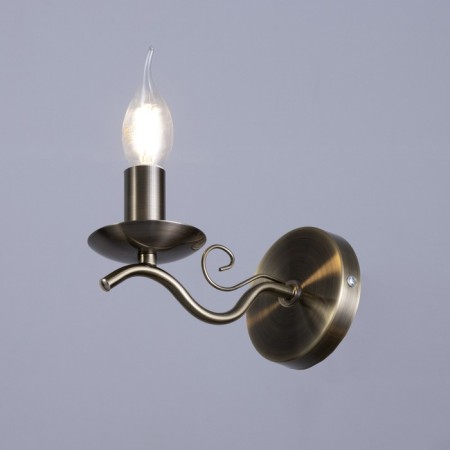Bra "Alvaro" 1x40W E14 bronze 10x20x13 cm-4