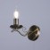 Bra "Alvaro" 1x40W E14 bronze 10x20x13 cm