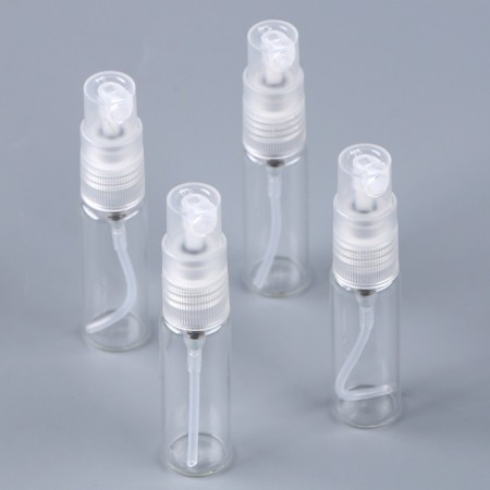 A bottle of a spray with a dispenser, 5 ml, set 4 pcs., Size 1 pc. - 1.2 × 1.2 × 6.6 cm-1