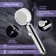 Shower watering can Zein Z3544, D = 80 mm, microscopic points, button, removable top, chrome
