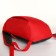 Sports' backpack on lightning, Textura, external pocket, red color