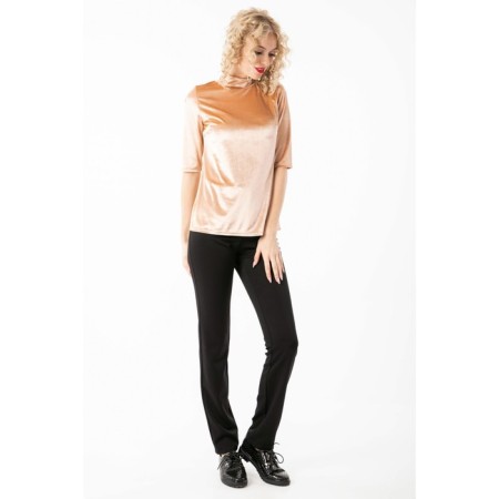 Women's turtleneck, size 50, beige color-17