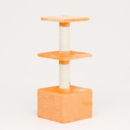 Complex with a house, lynks, claws, 35 x 35 x 105 cm, peach-2