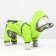 Dog ovens, demi -season with a visor, size S (DS 28, OG 41, Osh 31 cm), Green