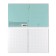 A notebook of 80 sheets in the Erichkrause "Nature Colors" cage, cover coated cardboard, offset block, mix