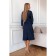 Women's dress, size 44, dark blue color 5595