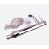 Bronze de Luxe Scandi 1452C shell mixer, single -leaf, pour 134 mm, chrome
