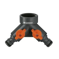 2-channel distributor, internal thread, 1 