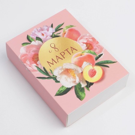 Confectionery box, packaging, “March 8”, 20 x 15 x 5 cm