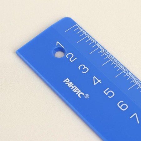 Clobe ruler, 50 cm, color mix-1