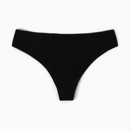 Cowards Women's Thong Miss Beautiful, Black Color, Size 46-50 (XL)