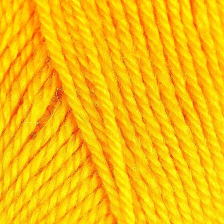 Bambino yarn 35% Merinos wool, 65% acrylic 150m/50g (104, yellow)-4