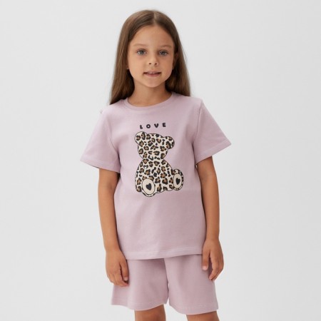 PAZHAMA Children's KAFTAN LOVE R.34 (122-128), purple