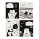 Notebook of 18 sheets in the Meshu Black & White cage, cover coated cardboard, VD-LK, OFSET Block, MIX