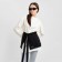 Skirt-Baska Women's Mist, S-M size, Black Color