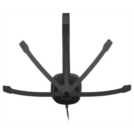 Headphones with the Logitech H151 microphone 1.8m False headband (981-000590)-3