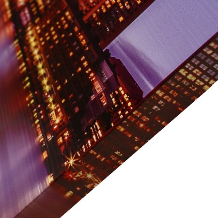 Picture on the canvas "Evening Embankment" 60x100 cm-1
