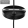 Bayerlux lamp "Cheka" E27 40W black-gold 24x24x17-117 cm