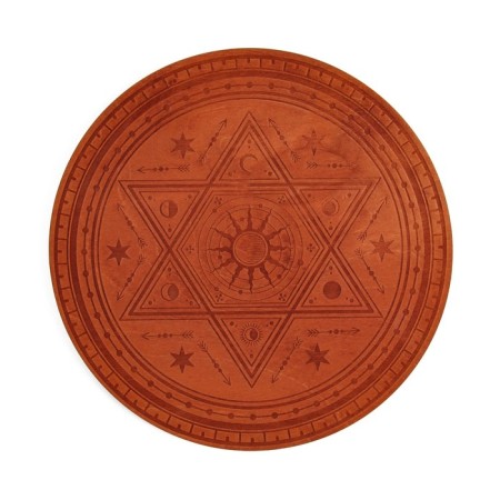 Altar for rituals "Spiritual Power", wooden, D = 24 cm-2