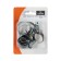 Chervyeric “Simtek” clamp, a diameter of 16-25 mm, stainless steel, in a blister, 7 pcs.