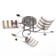 Cammy chandelier 3x40W E27 Chrome Model: 2638721