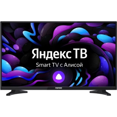 TV ASANO 32LH8010T, 32 ", 1366x768, DVB-T/C, HDMI 2, USB 2, Smarttv, Black