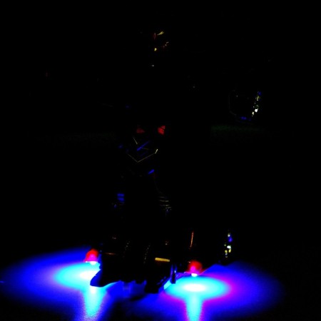 Robot radio -controlled "sportsar", transforms, light and sound effects, mix-14