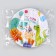 Disposable paper plate "Dinosaurians!", (18 cm), set 6 pcs