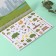 Stickers in the book "Okay-ka" + 3 background 20.7x14.2 cm
