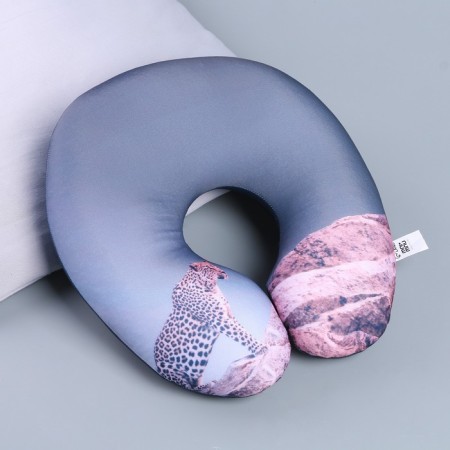 Pillow for travel Antistress "Cheetah"-1