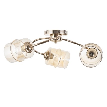 Fox chandelier 3he27 40W gold 50x50x12 cm-4