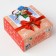 Folding box "New Year's Post", 15 x 15 x 8 cm, New Year